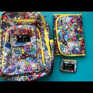 JuJuBe Be Right Back Tokidoki Diaper bag Backpack